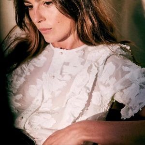 Sezane Jordanna Blouse in Size 36/4